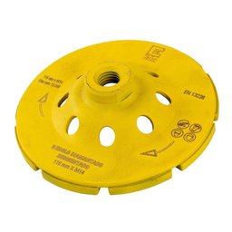 Rebolo Diamantado Segmentado 115mm X M14 - Eda - 3