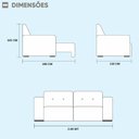 Ver imagem 5 de Sofá 2 Lugares Máximo Retrátil e Reclinável 2,00 Metros Veludo Terracota Terracota