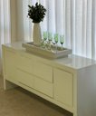 Ver imagem 4 de Bandeja Retangular Vidro Branco Decoração 50x25