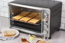 Ver imagem 2 de Elite Gourmet Eto4510b Forno Elétrico Porta Francesa 45l Inox/preto