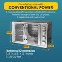 Ver mais imagens de Elite Gourmet Eto4510b Forno Elétrico Porta Francesa 45l Inox/preto