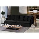 Ver imagem 1 de Sofá Modular Olinda 4 Lugares 2.30 MT com Molas Retrátil e Reclinável Veludo Nobre Sofatec