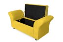 Ver imagem 2 de Calçadeira Baú Veneza Para Cama King 195 cm Suede Amarelo LM DECOR