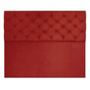 Ver imagem 3 de Cabeceira Capitonê Queen 1,60m Jade Suede - Pallazio - Vermelho