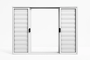 Ver imagem 4 de Veneziana 6 Folhas Aluminio Branco 1,00x1,50