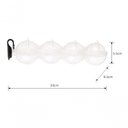 Ver imagem 3 de Forma de Gelo Redonda 4 Bolas de Gelo em Formato de Esfera