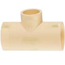 Te de Reducao Super Cpvc Flowguard 54 X 22 Mm Amanco - 1
