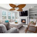 Ver imagem 2 de Ventilador de Teto Office Jet Aspen Venti-delta Branco Imbuia 220v