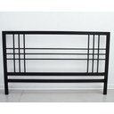 Ver imagem 2 de Cabeceira de Cama Aço Ferro Robusto Cor Preto Largura 140cm Estilo Industrial Cb-01