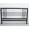 Cabeceira de Cama Aço Ferro Robusto Cor Preto Largura 140cm Estilo Industrial Cb-01 - 2