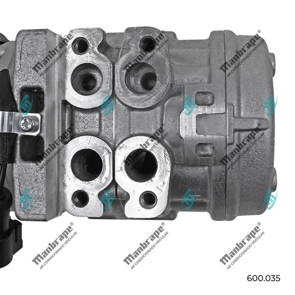 Compressor Ford F250 F350 Motor Mwm 10p15 R134a Polia 6pk - 5