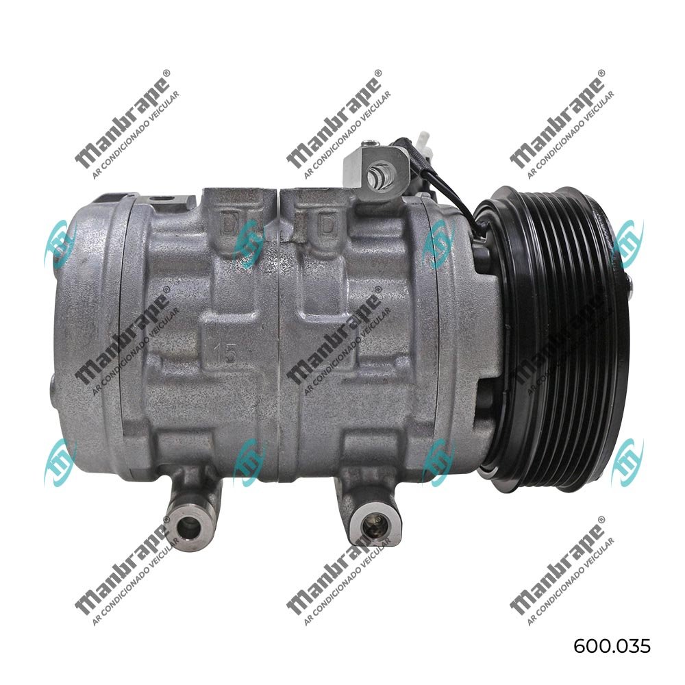 Compressor Ford F250 F350 Motor Mwm 10p15 R134a Polia 6pk - 3