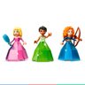 Brinquedo LEGO Disney Princesas Aurora, Merida e Tiana de Montar Infantil Criança 3 Bonequinhas - 7