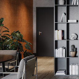 Painel Ripado Laminado Autocolante Flexível Amadeirado 5mt Bronze com Textura Amadeirado - 3