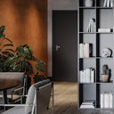 Ver imagem 4 de Painel Ripado Laminado Amadeirado Autocolante Flexível 5 Metros Bronze com Textura Amadeirado