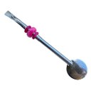 Ver imagem 1 de Bomba Chimarrão Purinox Pedra Tripla Natural em Aço Inox 304