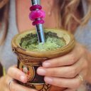 Ver imagem 3 de Bomba Chimarrão Purinox Pedra Tripla Natural em Aço Inox 304