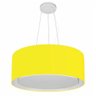 Pendente Cilíndrico Amarelo MJ-4124 Para Mesa de Jantar e Estar - 1
