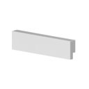 Ver imagem 1 de Rodapé de Poliest 03cm Liso Branco 50003 Arquitech (cx 24br)