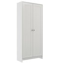 Ver imagem 5 de Área de Serviço com Armário e Balcão 3 Peças 6 Portas 6 Prateleiras Americano 250cm Cor Branco