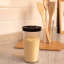 Ver imagem 2 de Kit 12 Farinheiros Porta Temperos Farofa Uz 500ml Condimentos Restaurantes Lancherias Pretos