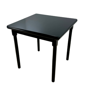 Mesa 80x80 Laminada Madeira - Reisol Móveis Preto