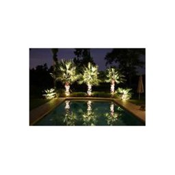 Kit 5x Espeto de Jardim 7w 3000k Branco Quente Bivolt À Prova D'água - 3