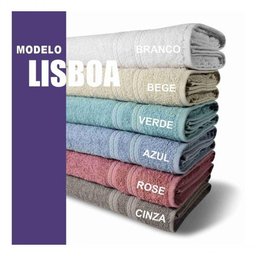 4 Toalhas Super Felpudas Grande e Grossa 80x150 Bege+cinza - 2