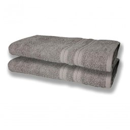 4 Toalhas Super Felpudas Grande e Grossa 80x150 Bege+cinza - 3