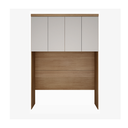 Ver imagem 1 de Modulado Aéreo Casal 4 Portas - Rizon-Cumaru/Fendi - Móveis Novo Horizonte