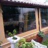 Toldo Cortina Ocre c/ visor - 3,10m x 1,50m - kit completo - 3