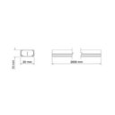 Ver imagem 2 de Kit 8 Canaleta Tramontina Divisoria Cinta Dupla Face