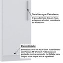 Ver imagem 4 de Guarda Roupa Sapateira Modulado 50cm 1 Porta Alpes Luciane Móveis