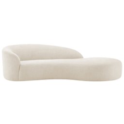 Divã Recamier Orgânico França 200cm Lado Direito Bouclé - 7