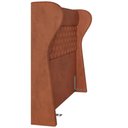 Ver imagem 3 de Cabeceira Cama Box Casal 140 Cm P05 Madrid Couríssimo Camel