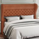 Ver imagem 5 de Cabeceira Cama Box Casal 140 Cm P05 Madrid Couríssimo Camel