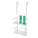 Ver imagem 2 de Suporte Duplo Preto Encaixar Box Porta Shampoo Banheiro