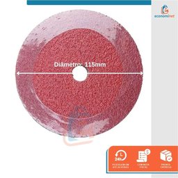 Disco de Lixa 4.1/2 Grão 120 Starfer 10 - 2