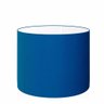 Cúpula Abajur Tecido Cilíndrica Cp-8019 Ø40x30 Azul Marinho - 1