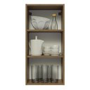 Ver imagem 6 de Armário Aéreo 40 x 83 cm 1 Porta Rustic/Branco Veludo Lux Madesa