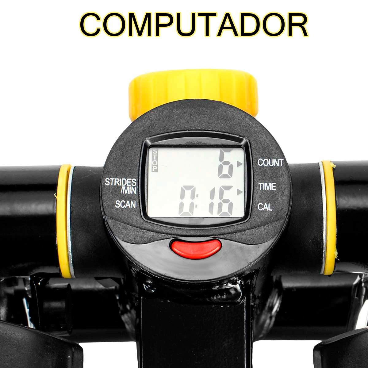 Mini Stepper Simulador de Caminhada com Monitor LCD Exercícios Pernas Glúteos Lorben - 4