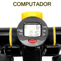 Mini Stepper Simulador de Caminhada com Monitor LCD Exercícios Pernas Glúteos Lorben - 4