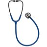 Estetoscopio 3m Littmann Classic Iii 5863 Azul Marinho com Prata Espelhado e Conector Preto - 2