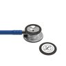 Estetoscopio 3m Littmann Classic Iii 5863 Azul Marinho com Prata Espelhado e Conector Preto - 3
