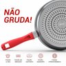 Panela Philco Definitive Pph160apr Redstone com Tampa de Vidro 1,4l Cinza e Vermelho - 4