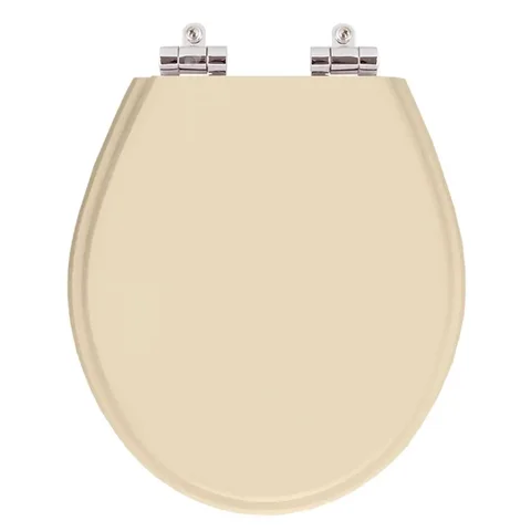 Assento Sanitario Poliester com Amortecedor Carina Visone (Salmao) para Vaso Ideal Standard