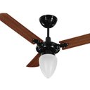 Ver imagem 2 de Ventilador de Teto 220 V Pera New Preto Tron 51.01-0744