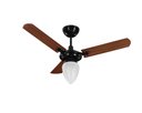 Ver imagem 1 de Ventilador de Teto 220 V Pera New Preto Tron 51.01-0744