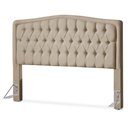 Ver imagem 1 de Cabeceira Cama Box Casal 140cm Costa Rica Linho Bege