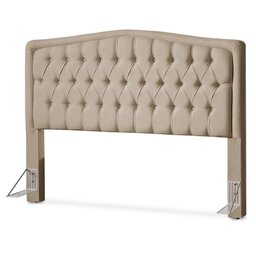 Cabeceira Cama Box Casal 140cm Costa Rica Linho Bege - 1 Cabeceira Cama Box Casal 140cm Costa Rica Linho Bege - 1